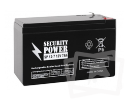 Аккумуляторная батарея Security Power SP 12-7 12V/7Ah (электролит) для элетропастуха *
