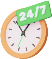 Сервисная служба работает 24/7